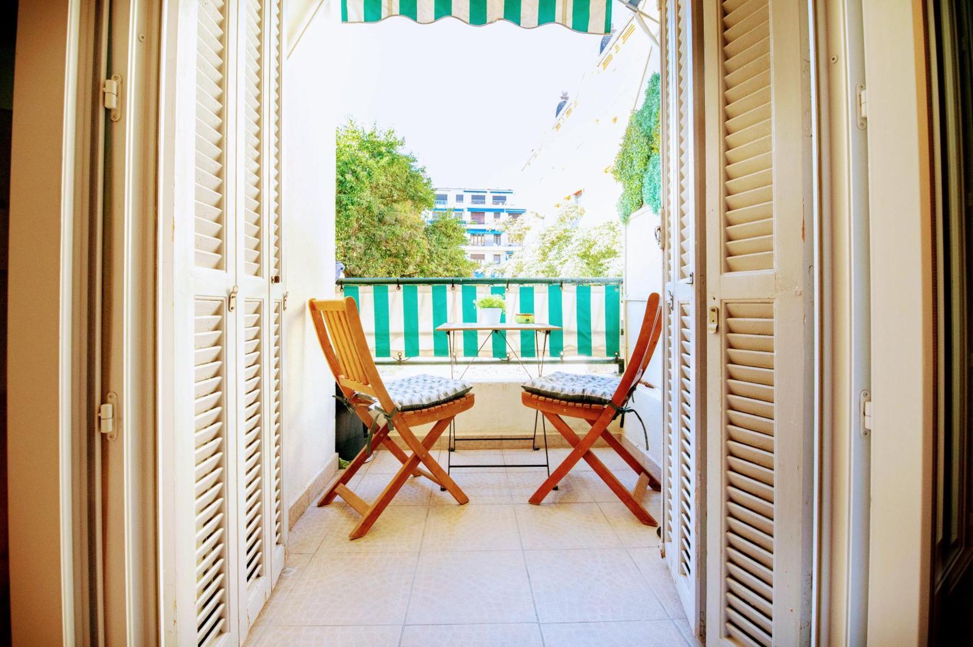 Haliviera - Golden Square, 1Min From Beach Apartment Nice Luaran gambar