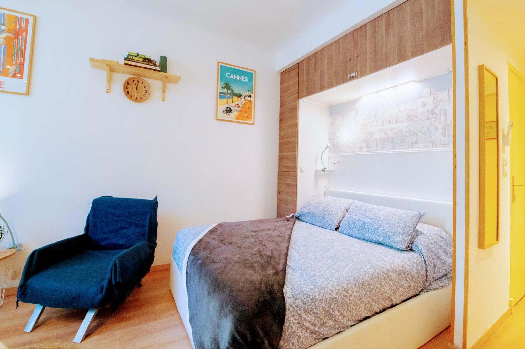 Haliviera - Golden Square, 1Min From Beach Apartment Nice Luaran gambar